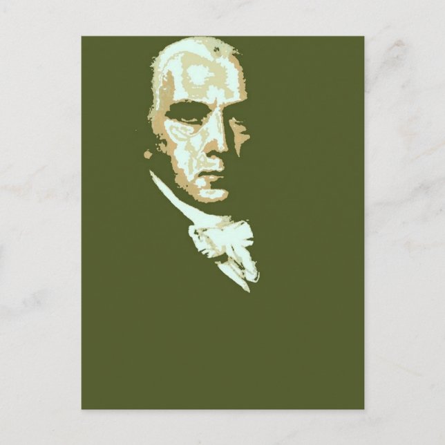 James Madison 4 Postkarte (Vorderseite)