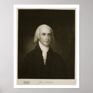 James Madison, 4. Präsident der Vereinigten Staate Poster