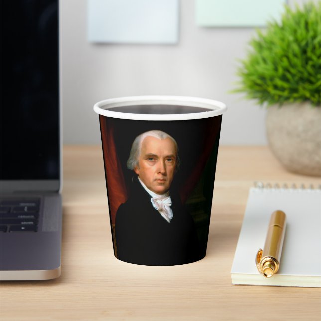 James Madison, 4. Präsident: Koloniales Amerika Pappbecher (InSitu)
