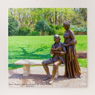 James Madison 4. Präsident von Amerika. Puzzle