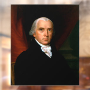 James Madison der 4. Präsident: Kolonialamerika Fensteraufkleber