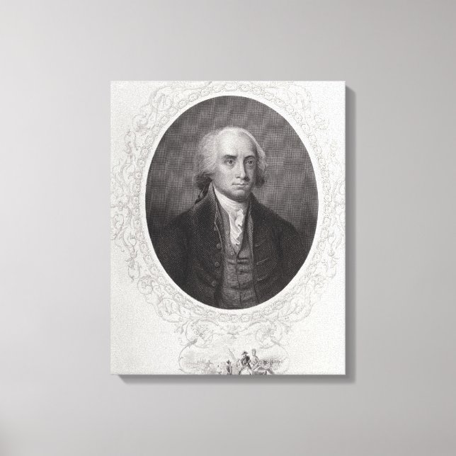 James Madison Leinwanddruck (Vorderseite)