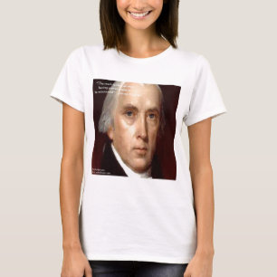 James Madison "Mistrust Power" - Zitat zur Weishei T-Shirt