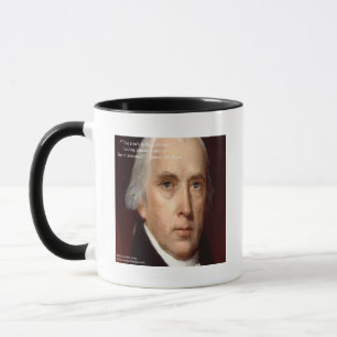 James Madison "Mistrust Power" - Zitat zur Weishei Tasse