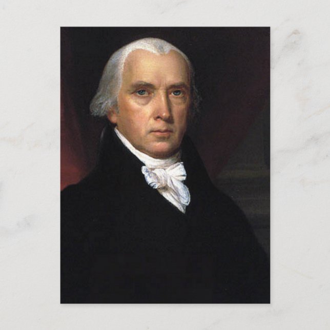 James Madison Postkarte (Vorderseite)