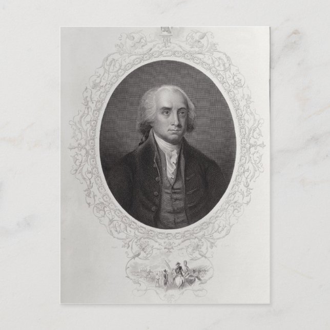 James Madison Postkarte (Vorderseite)