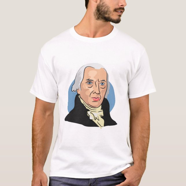 James Madison T-Shirt (Vorderseite)