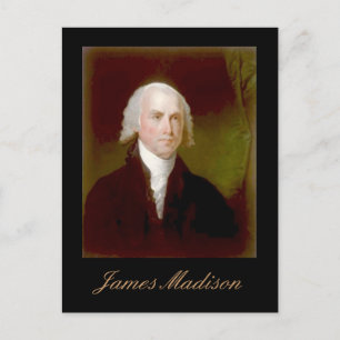 James Madison Zitat Postcard Postkarte