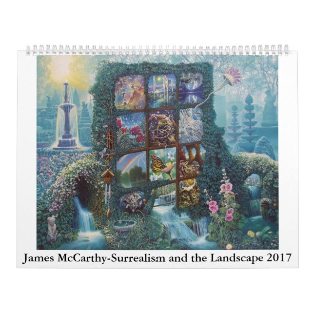 James McCarthy-Surrealismus und die Landschaft Kalender (Titelbild)
