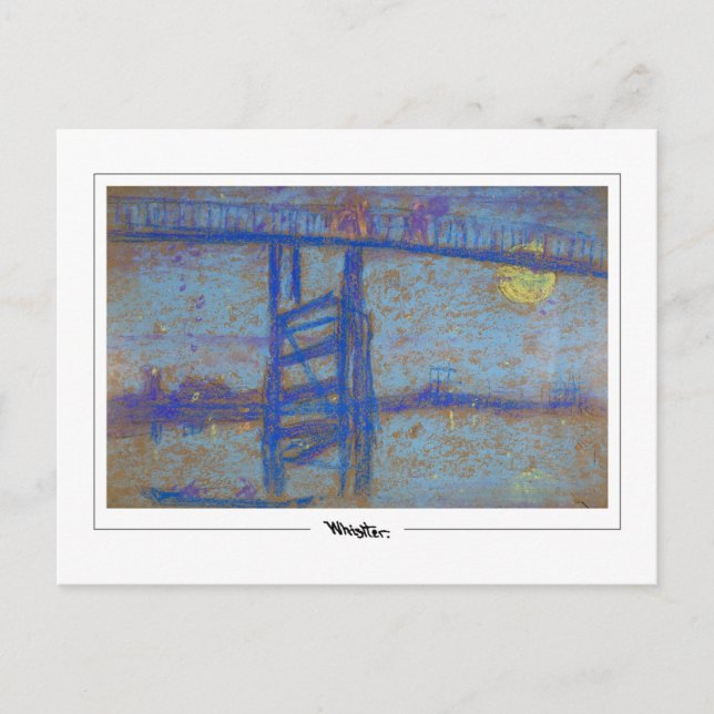 James McNeill Whistler #13-2 - Fine Art Postcard Postkarte (Vorderseite)
