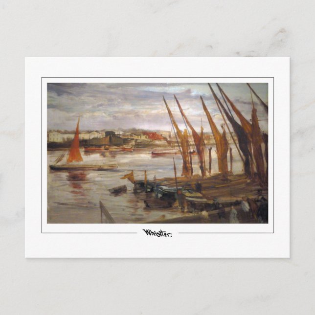 James McNeill Whistler #21-2 - Fine Art Postcard Postkarte (Vorderseite)