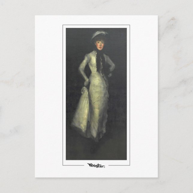 James McNeill Whistler #330-2 - Fine Art Postca... Postkarte (Vorderseite)