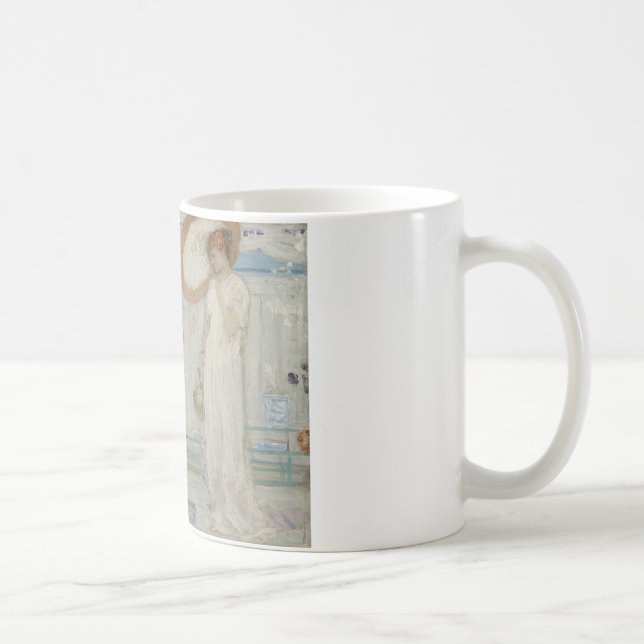 James McNeill Whistler - Die weiße Symphonie Kaffeetasse (Rechts)