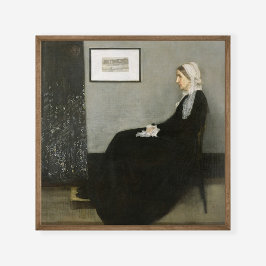 James McNeill Whistler Portrait Whistlers Mutter Poster