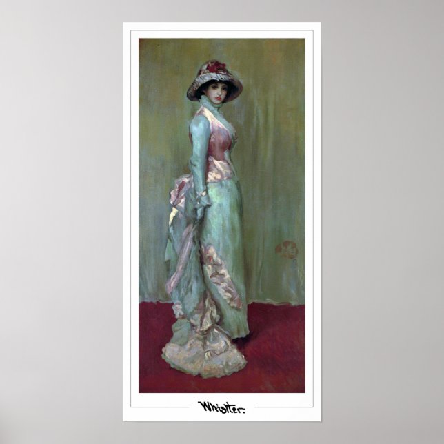 James McNeill Whistler Zedign Art Poster #137 (Vorne)