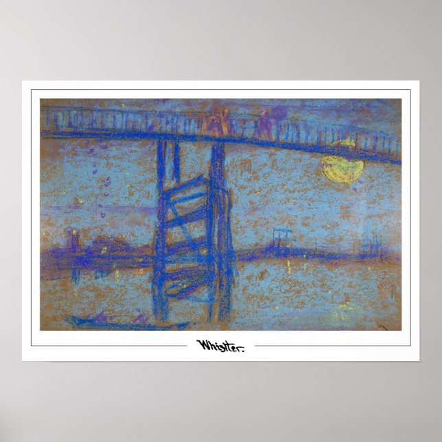 James McNeill Whistler Zedign Art Poster #13-2 (Vorne)