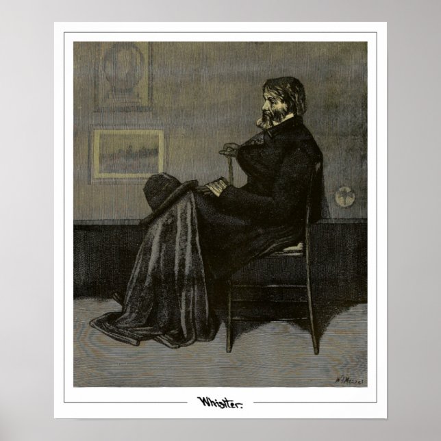 James McNeill Whistler Zedign Art Poster #14-2 (Vorne)