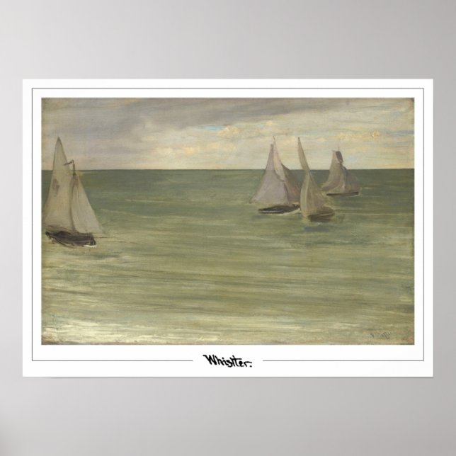 James McNeill Whistler Zedign Art Poster #221-2 (Vorne)