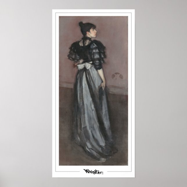 James McNeill Whistler Zedign Art Poster #281-2 (Vorne)