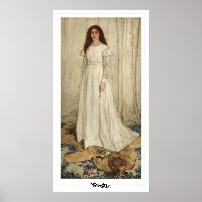 James McNeill Whistler Zedign Art Poster #4 (Vorne)