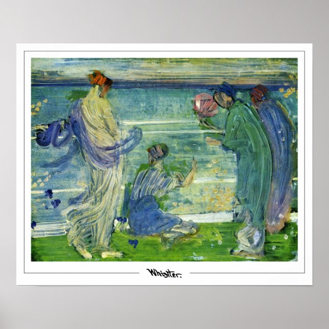 James McNeill Whistler Zedign Art Poster #409 (Vorne)