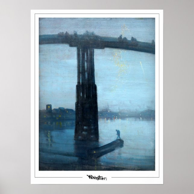 James McNeill Whistler Zedign Art Poster #416-2 (Vorne)