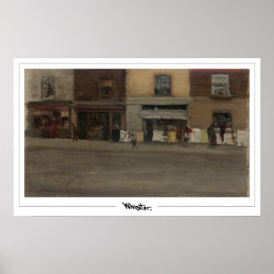 James McNeill Whistler Zedign Art Poster #440-2