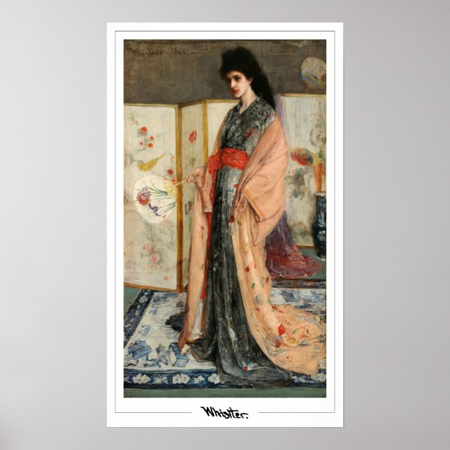 James McNeill Whistler Zedign Art Poster #5-2 (Vorne)