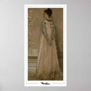 James McNeill Whistler Zedign Kunstposter #195-2 Poster