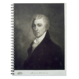 James Monroe, 5. Präsident der Vereinigten Staate Notizblock