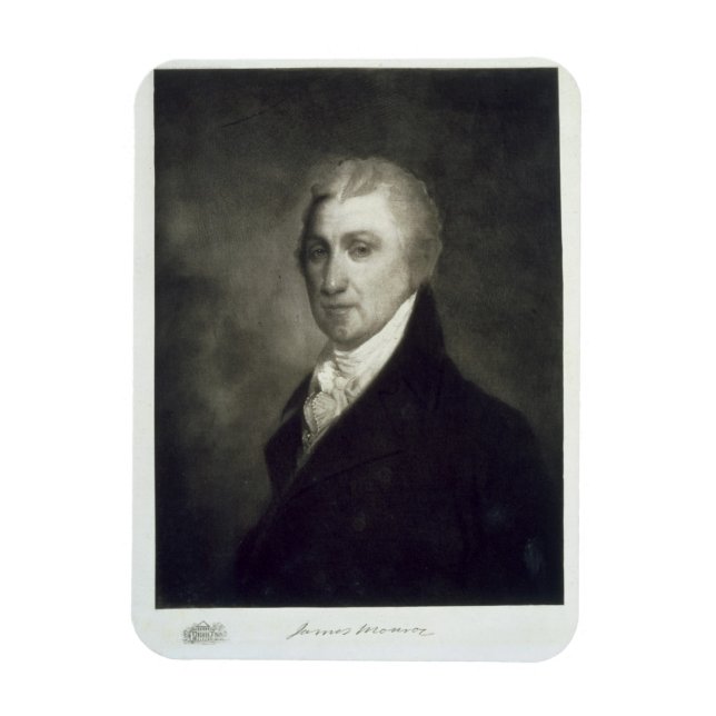 James Monroe, 5. Präsident der Vereinigten Staaten Magnet (Vertikal)