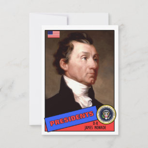 James Monroe Baseball Card