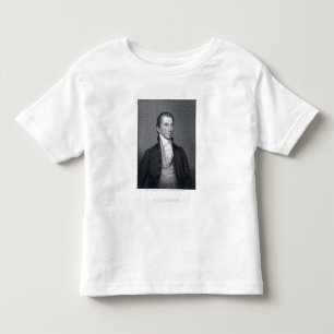 James Monroe, graviert durch Asher Brown Durand Kleinkind T-shirt