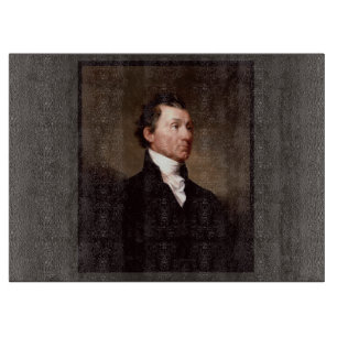 James Monroe Portrait, früherer amerikanischer Prä Schneidebrett