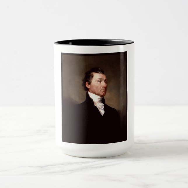 James Monroe Portrait, früherer amerikanischer Prä Tasse (Zentrum)