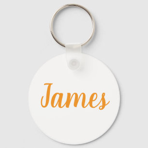 James Name Metall-Schlüsselanhänger Schlüsselanhänger