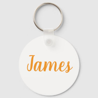 James Name Metall-Schlüsselanhänger Schlüsselanhänger