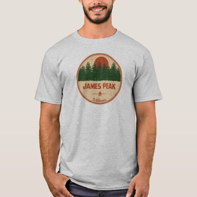 James Peak Wilderness Colorado T-Shirt (Vorderseite)