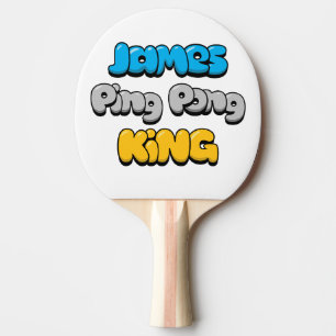 James Ping Pong King Tischtennis Schläger