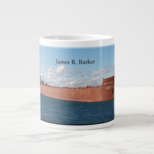 James R. Barker Jumbo-Tasse (Vorderseite)