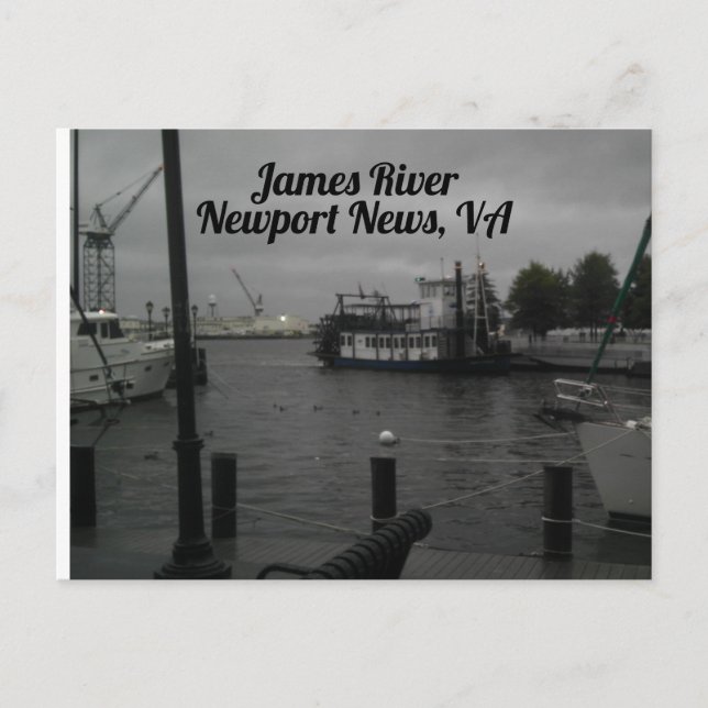 James River Postkarte (Vorderseite)