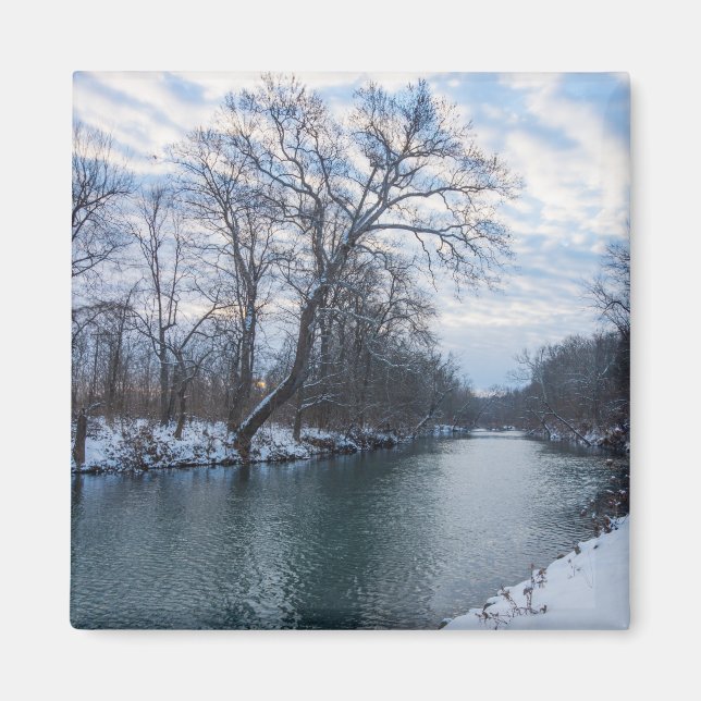 James River Winter Magnet (Vorne)