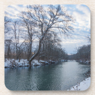 James River Winter Untersetzer