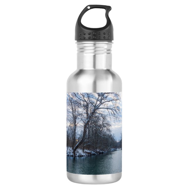 James River Winter Water Bottle Edelstahlflasche (Vorderseite)