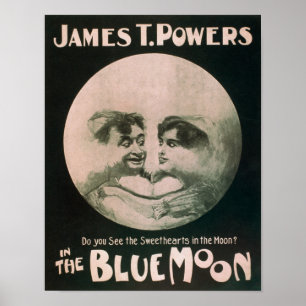James T. Powers im Blue Moon Theatre Poster