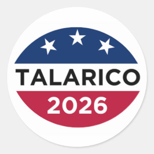 James Talarico 2026 Kampagne Aufkleber