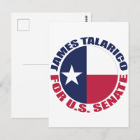 James Talarico für den US-Senat Texas-Flagge