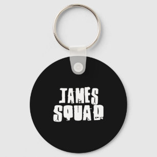 James Team Name Lustiger James  Schlüsselanhänger