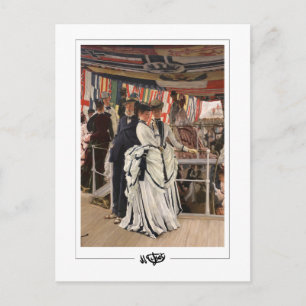James Tissot #157 - Feine Kunst Postkarte