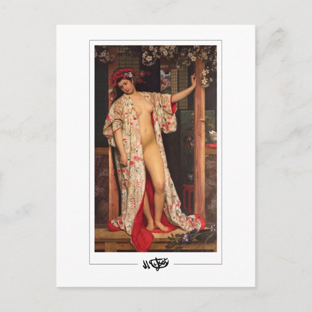 James Tissot #217 - Fine Art Postkarte (Vorderseite)